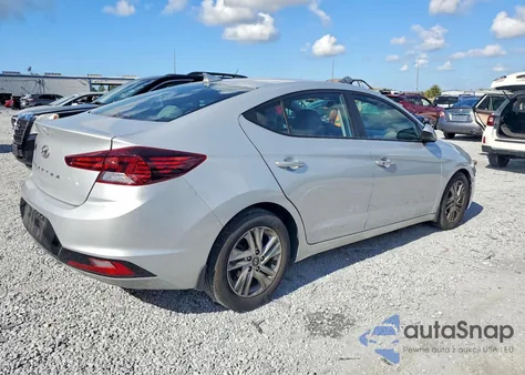 2019 Hyundai Elantra Sel z USA, uszkodzony, nr VIN 5NPD84LF9KH485956